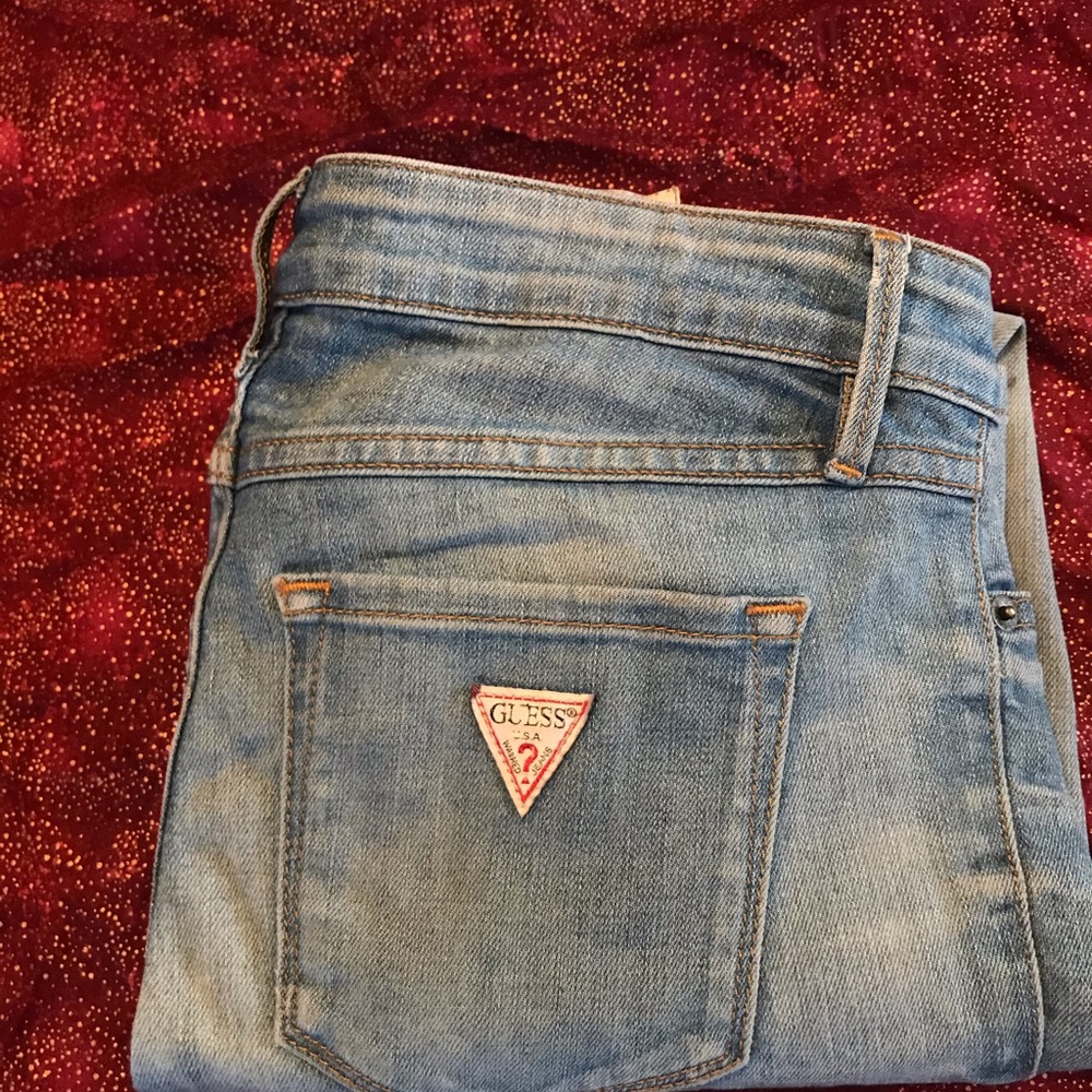 GUESS jegging crop